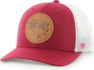 '47 Men's '47 Cardinal Arizona Cardinals Leather Head Flex Hat