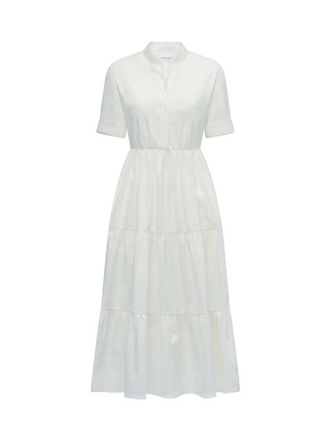 SARDINIA Tiered dress