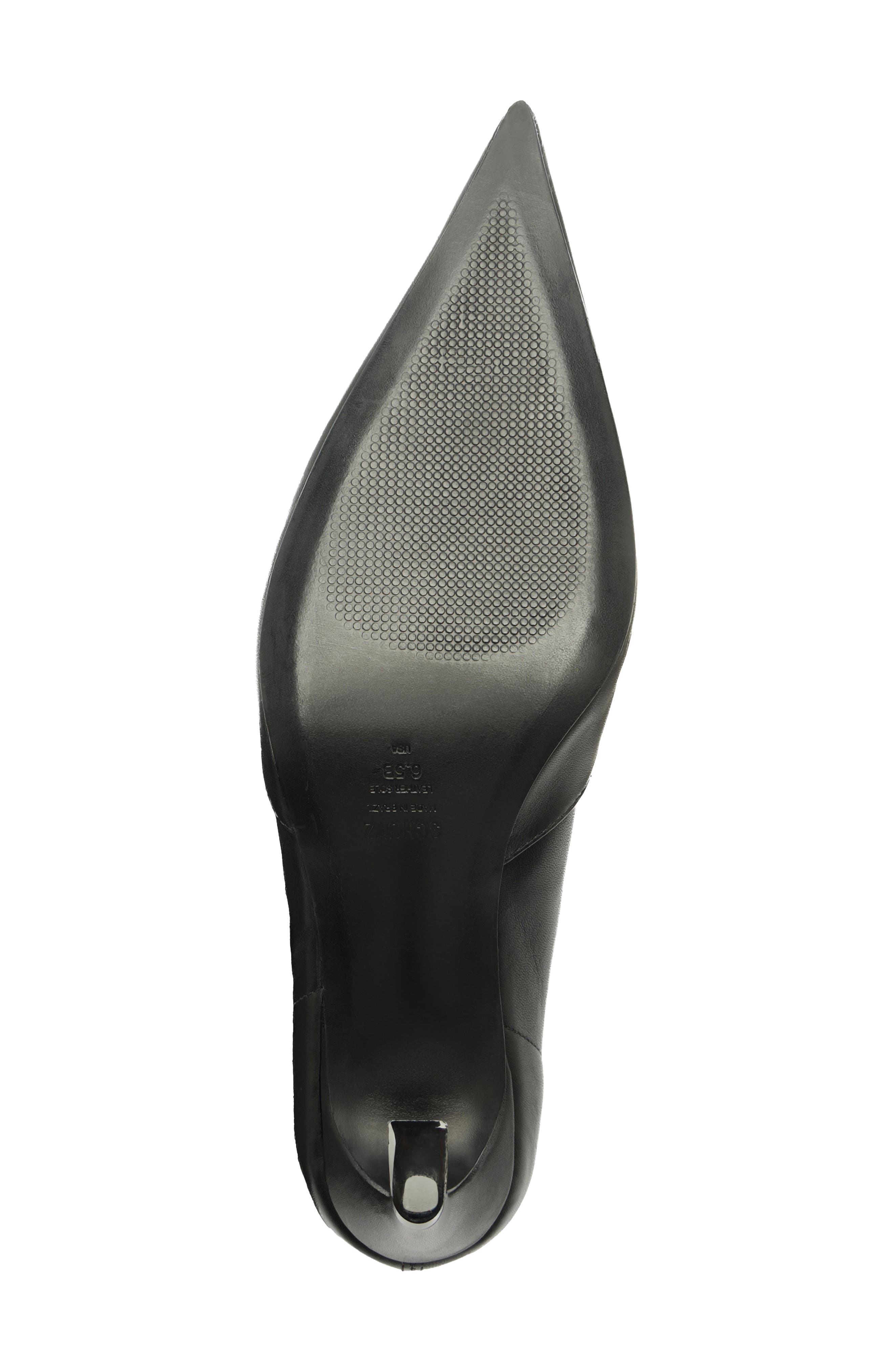 Lexi Slouch Leather Boot, Alternate, color, BLACK