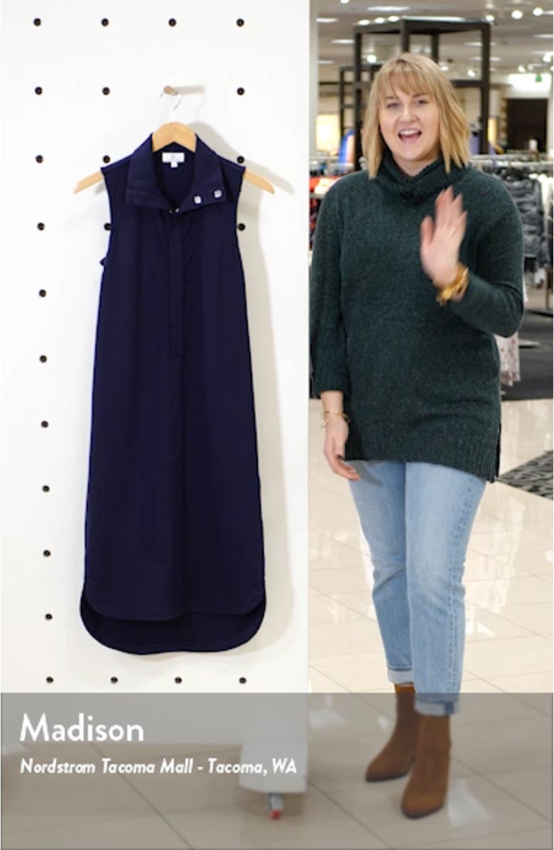 Bayle Sleeveless Shirtdress, sales video thumbnail