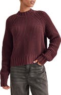 Splendid Cassidy Shaker Knit Crewneck Sweater