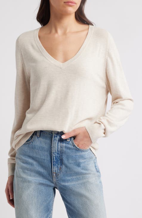 Women s V Neck Pullover Sweaters Nordstrom