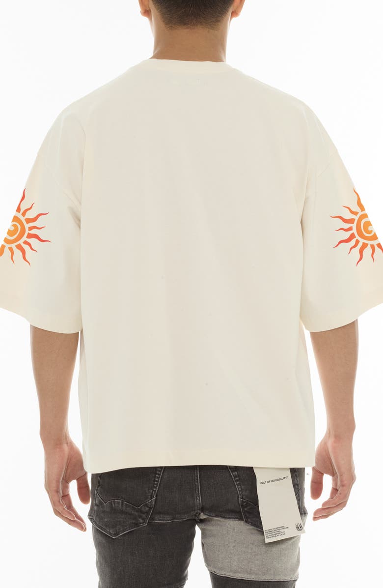 Cult of Individuality Crewneck Graphic T-Shirt, Alternate, color, 