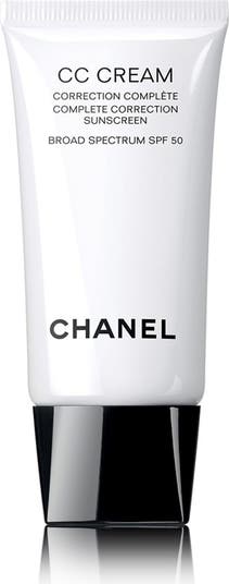 CHANEL CC CREAM Complete Correction Sunscreen Broad Spectrum SPF