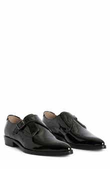 AllSaints Keith Monk Strap Shoe