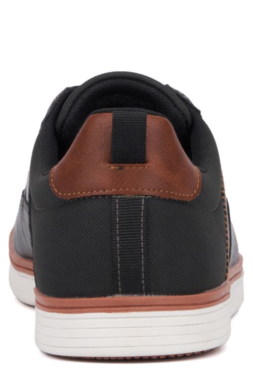 Reserve Footwear Levi Low Top Sneaker In Black