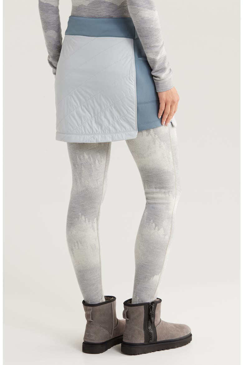 Smartloft Insulated Skirt, Alternate, color, STORM GRAY