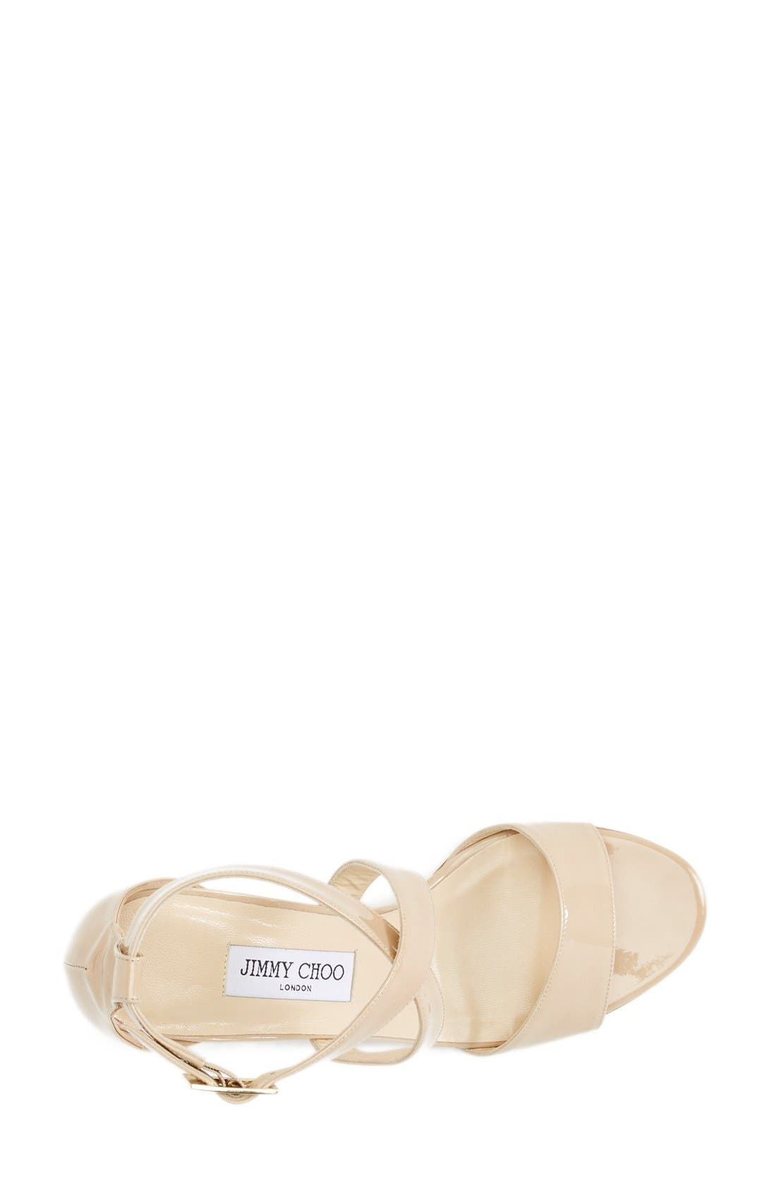 'Fearne' Sandal, Alternate, color, NUDE
