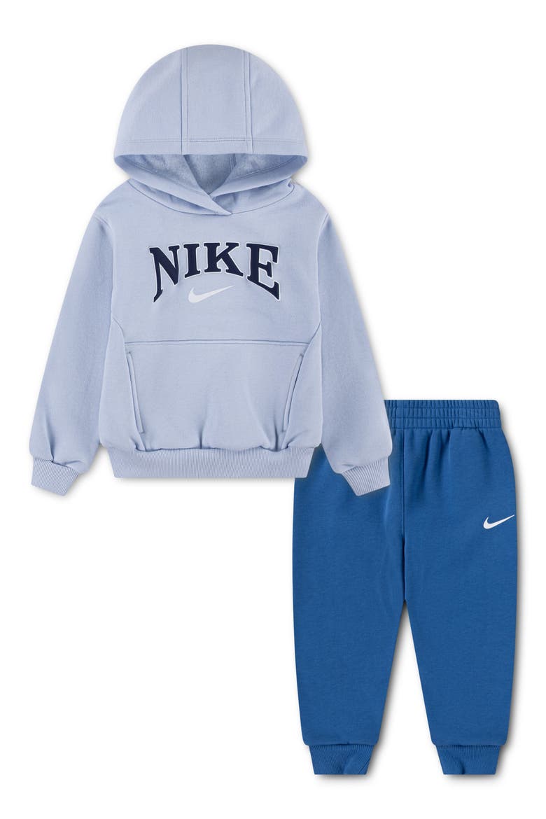 Kids' Nike Hoodie and Sweatpants Set, Main, color, STAR BLUE