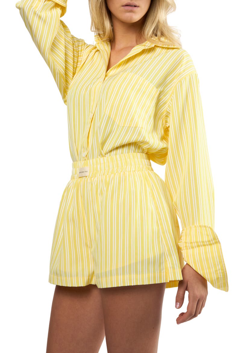 Seaside Boxer Shorts, Alternate, color, YELLOW