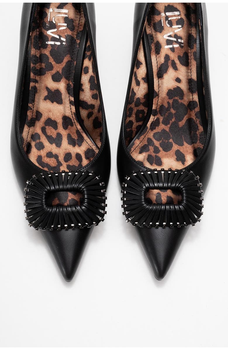 Prologue Shoes Great Buckle Pointed Toe Pump, Alternate, color, Black