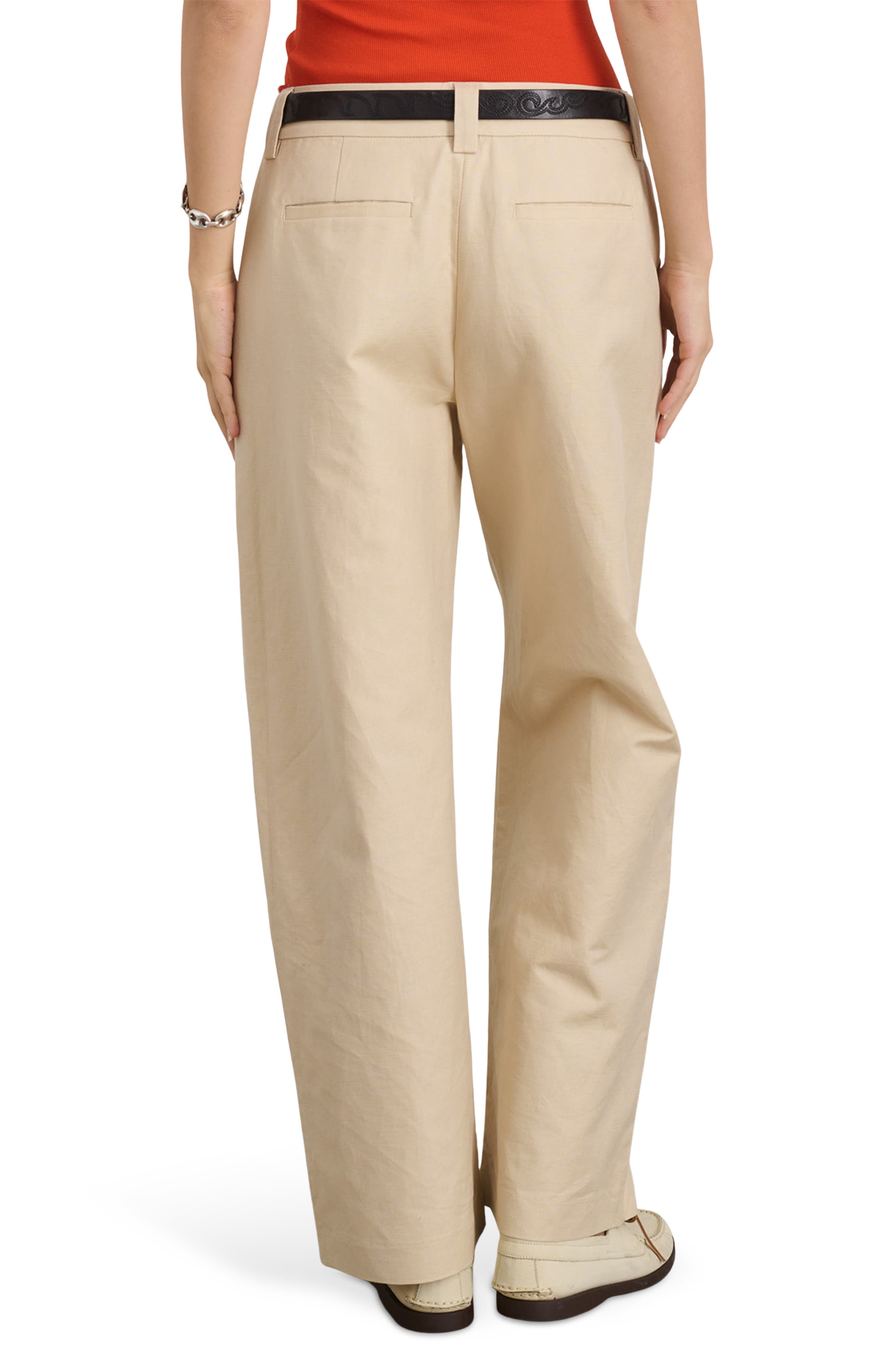 Soho Linen & Cotton Pants - image 2