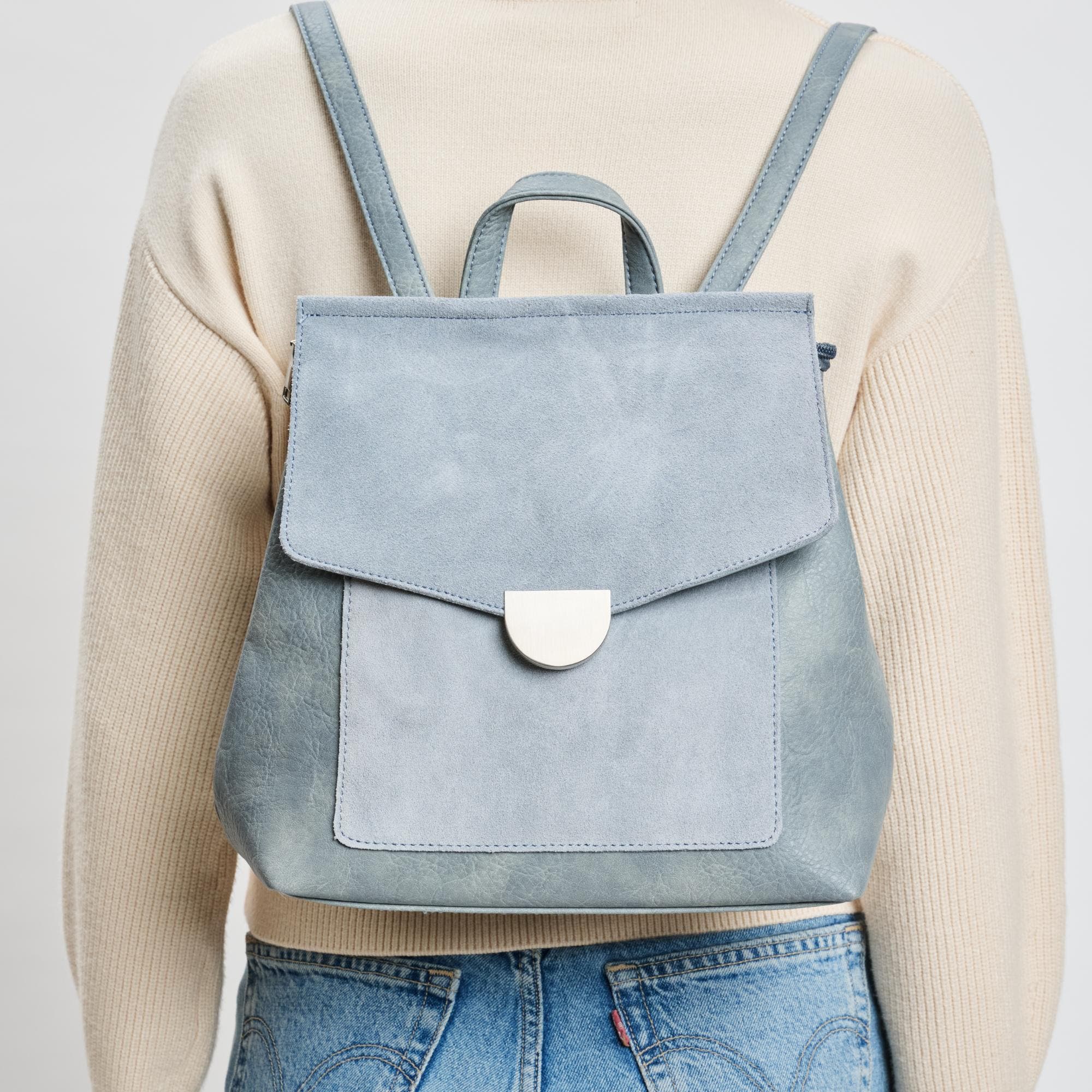MODA LUXE Lynn Backpack, Alternate, color, Light Blue