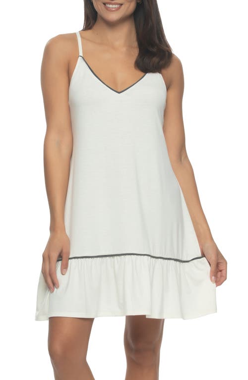 Felina Allie Jersey Chemise in Egret  product