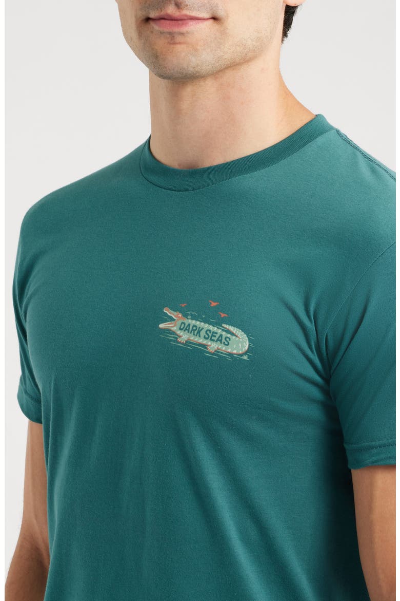 Land of Sunsine Cotton Graphic T-Shirt, Alternate, color, PINE