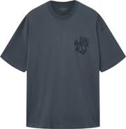 AllSaints Orlando Logo Oversize Graphic T-Shirt