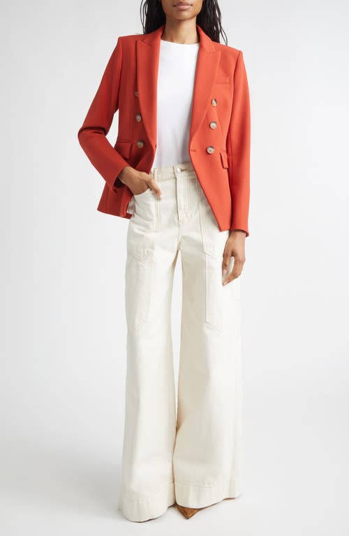Veronica Beard Miller Dickey Jacket In Orange