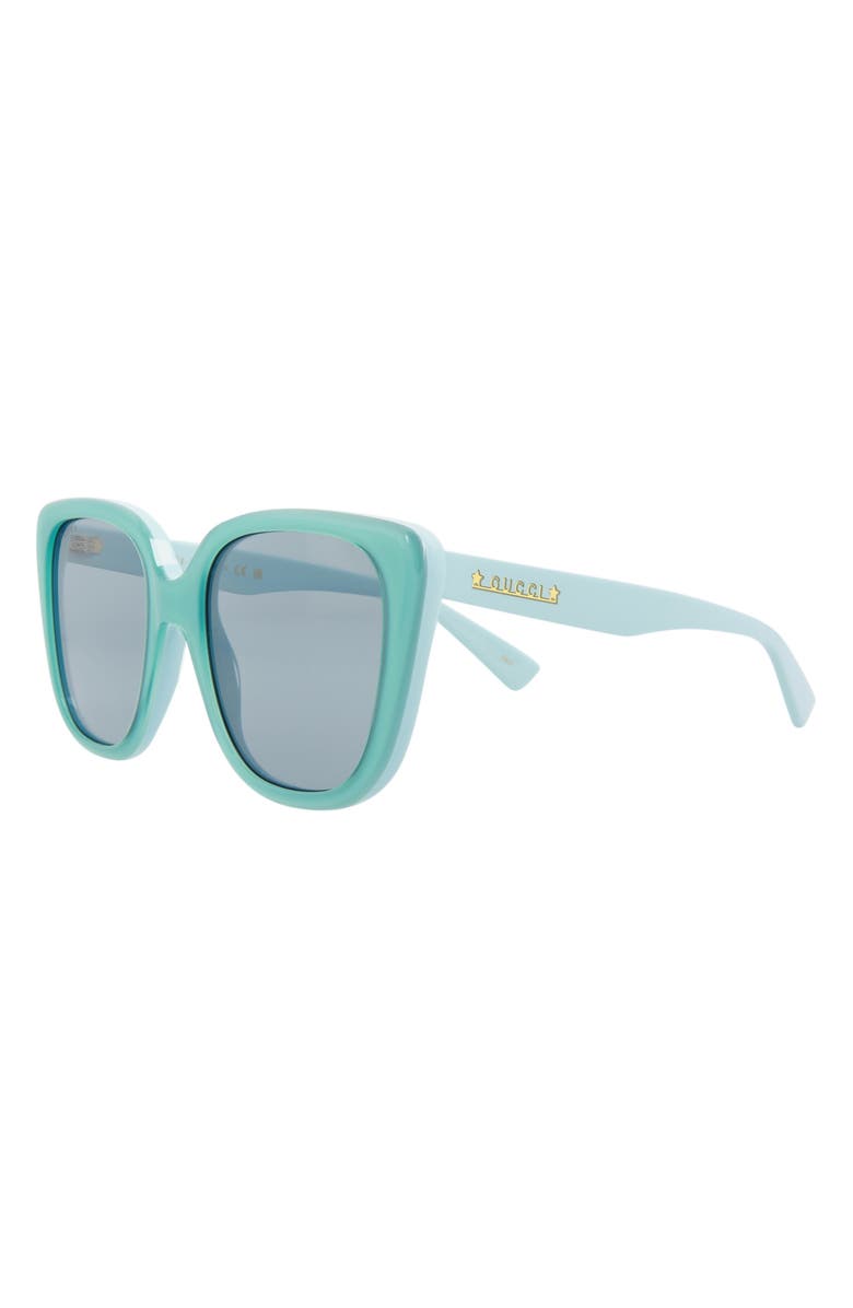 Gucci 54mm Cat Eye Sunglasses, Alternate, color,