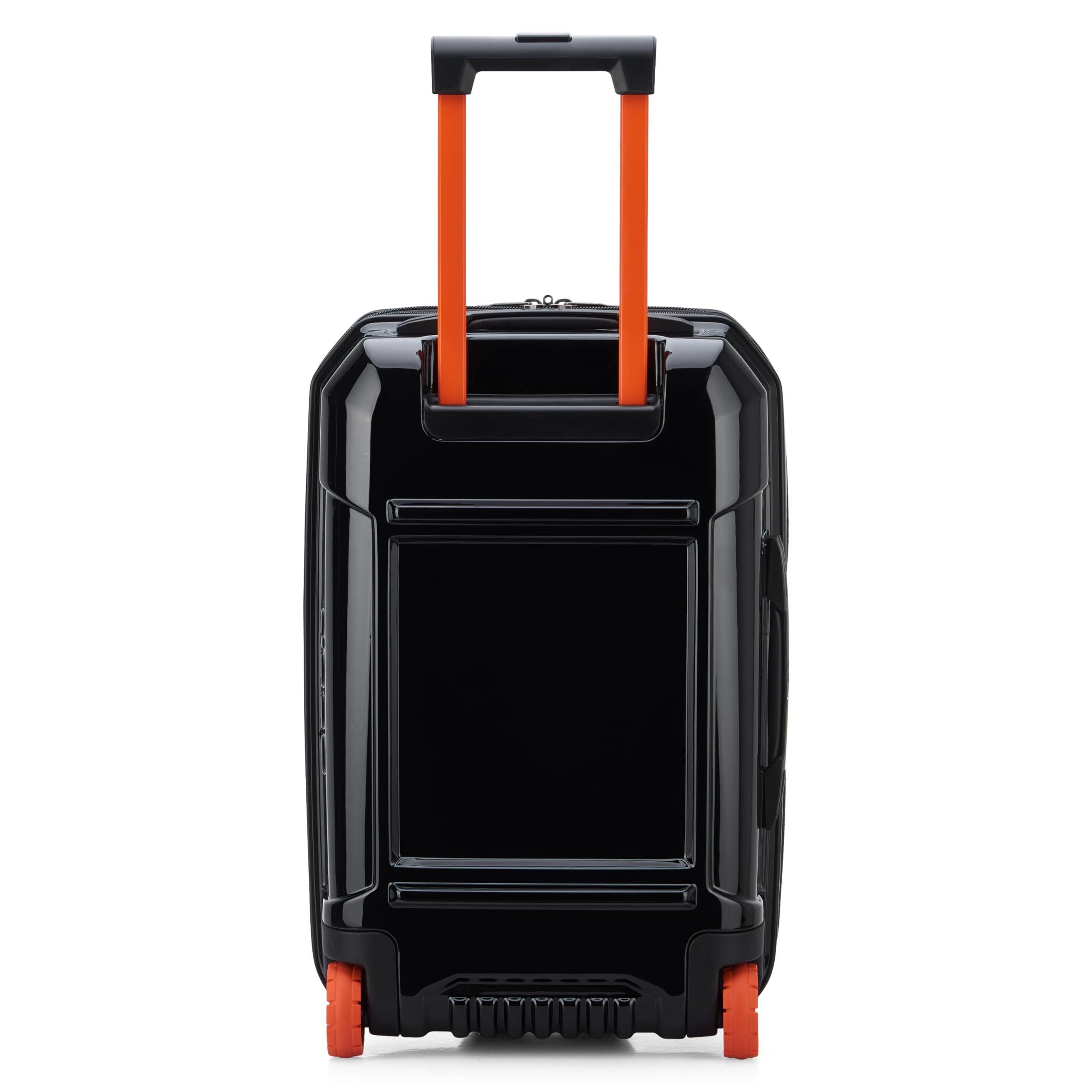 JEEP JH003B 21" Carry On Hardside Expandable Luggage with Two Wheels, Alternate, color, Black