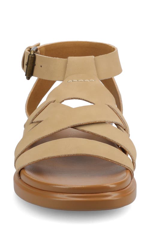 Journee Collection Mistee Sandal In Sand