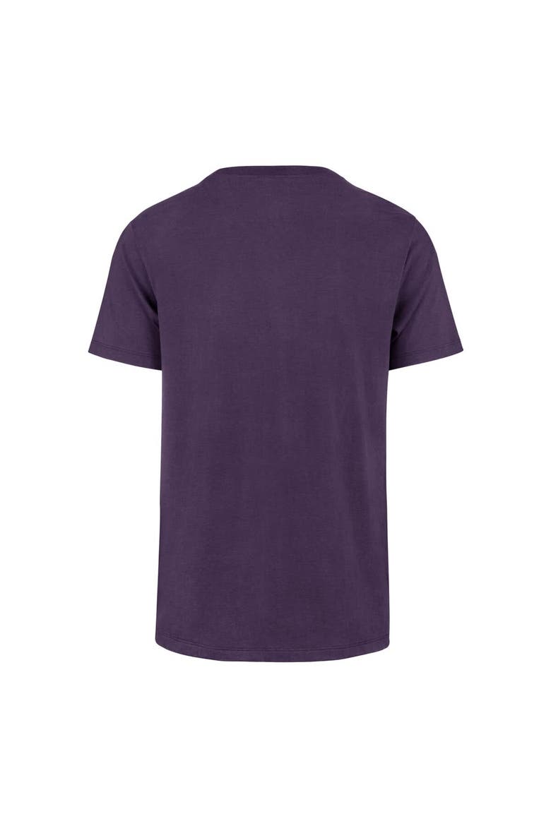 Men's '47 Purple LSU Tigers Side Arm Franklin T-Shirt, Alternate, color, Purple