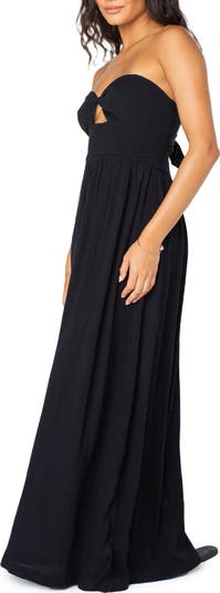 Sunrise Oasis Cutout Maxi Sundress