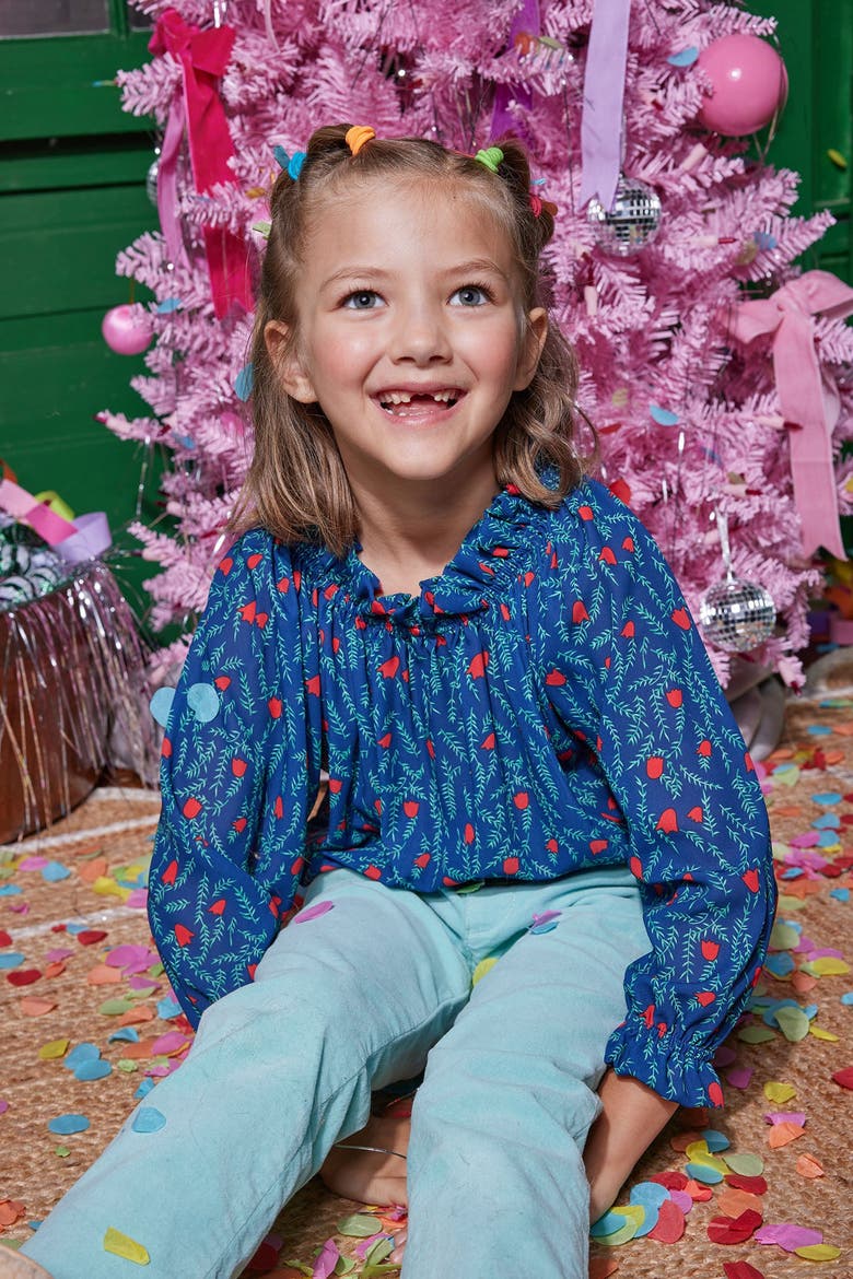 Kids' Velvet Twiggy Pants, Alternate, color, Aqua Velvet