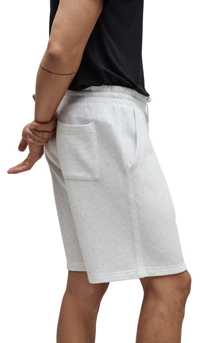 Barefoot Dreams<sup>®</sup> French Terry Shorts, Alternate, color, Heather White