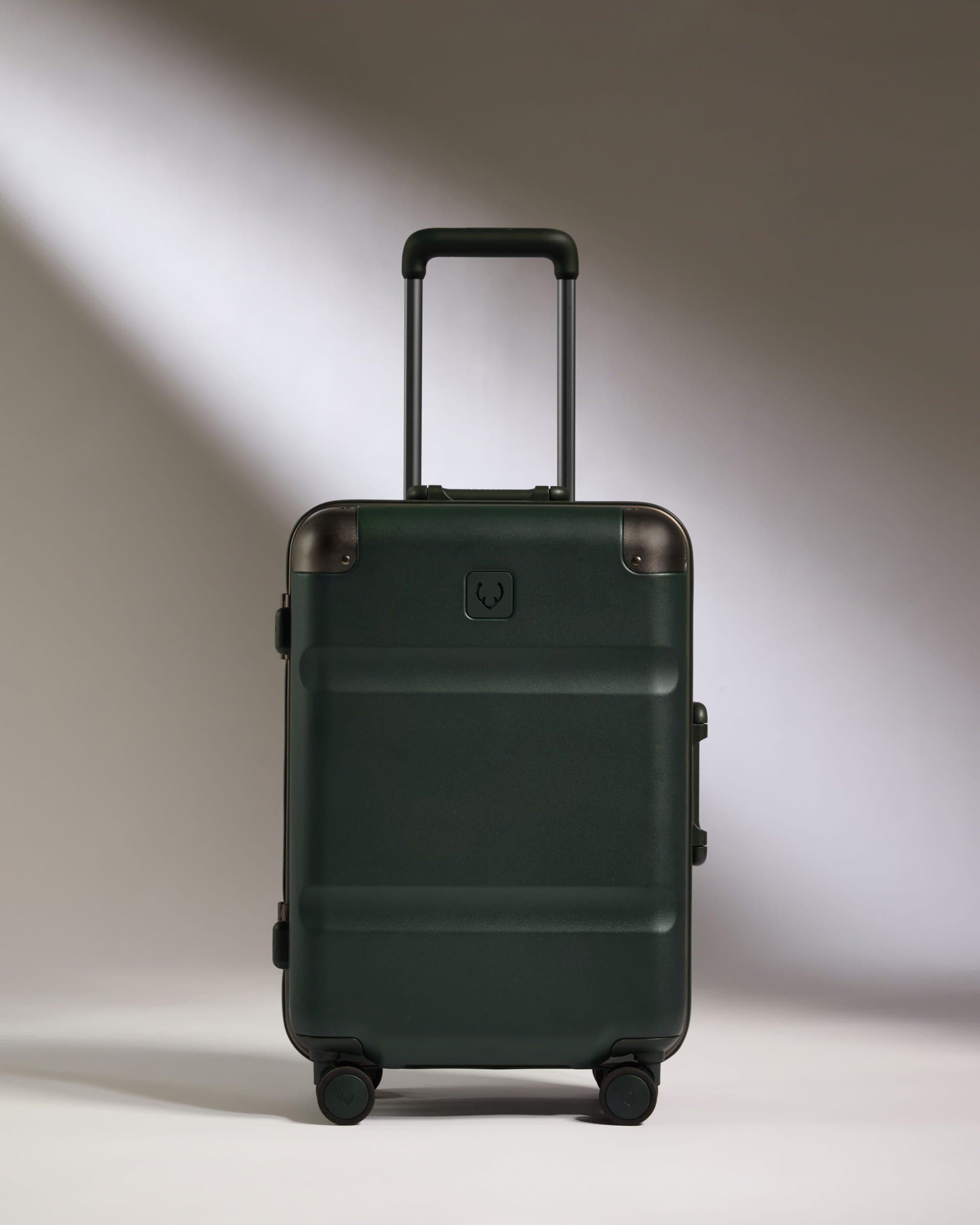 ANTLER Heritage Stripe Cabin Suitcase, Alternate, color, Dark Forest Green