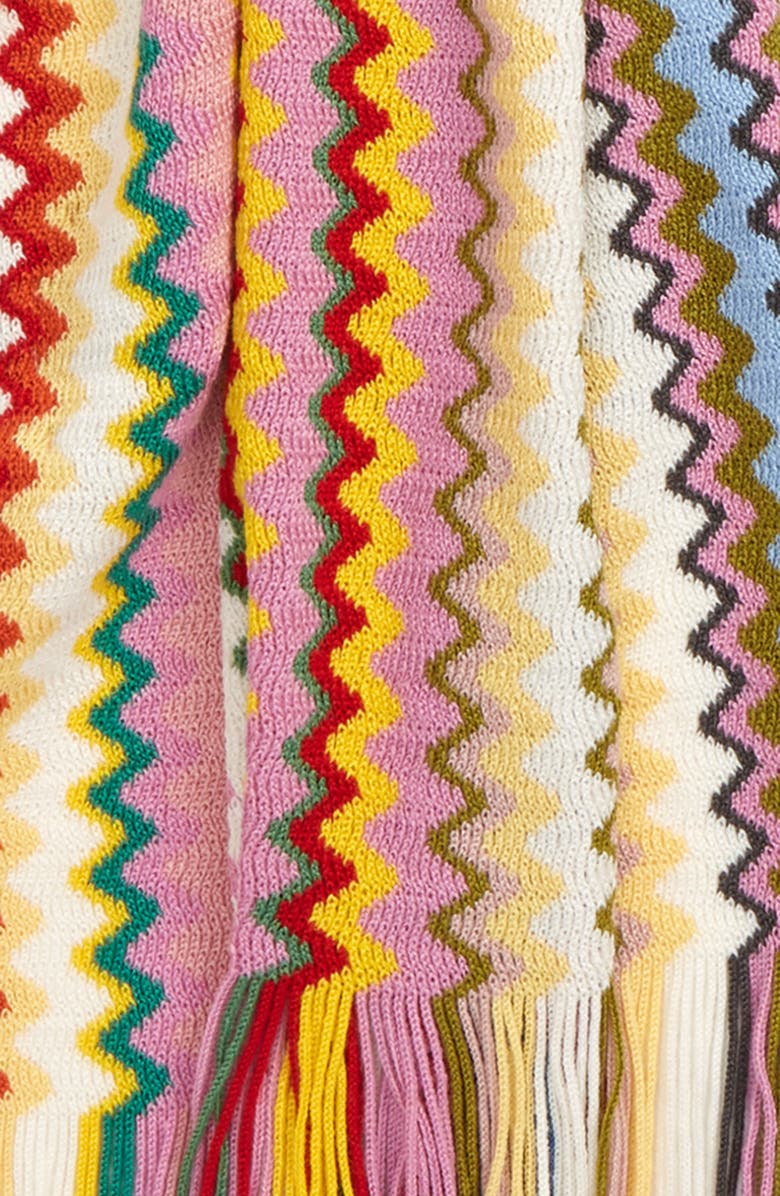 Missoni Zigzag Wool Blend Scarf, Alternate, color, 