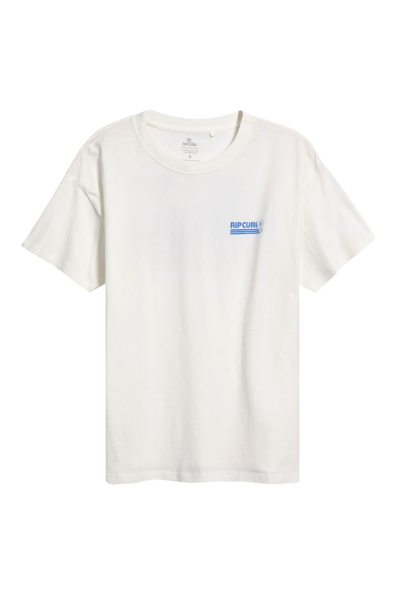Ocean Break Relaxed Graphic T-Shirt, Alternate, color, BONE