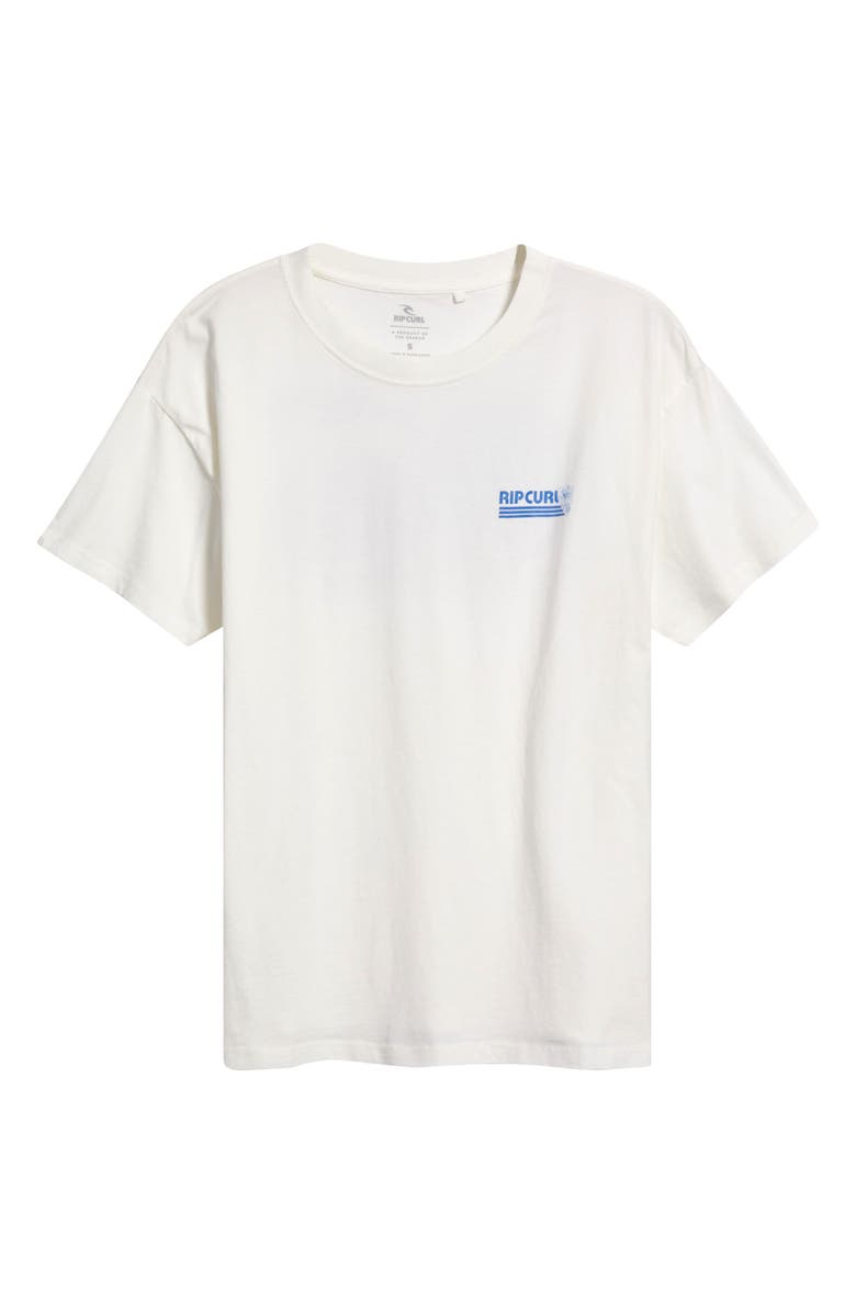 Rip Curl Ocean Break Relaxed Graphic T-Shirt, Alternate, color, Bone