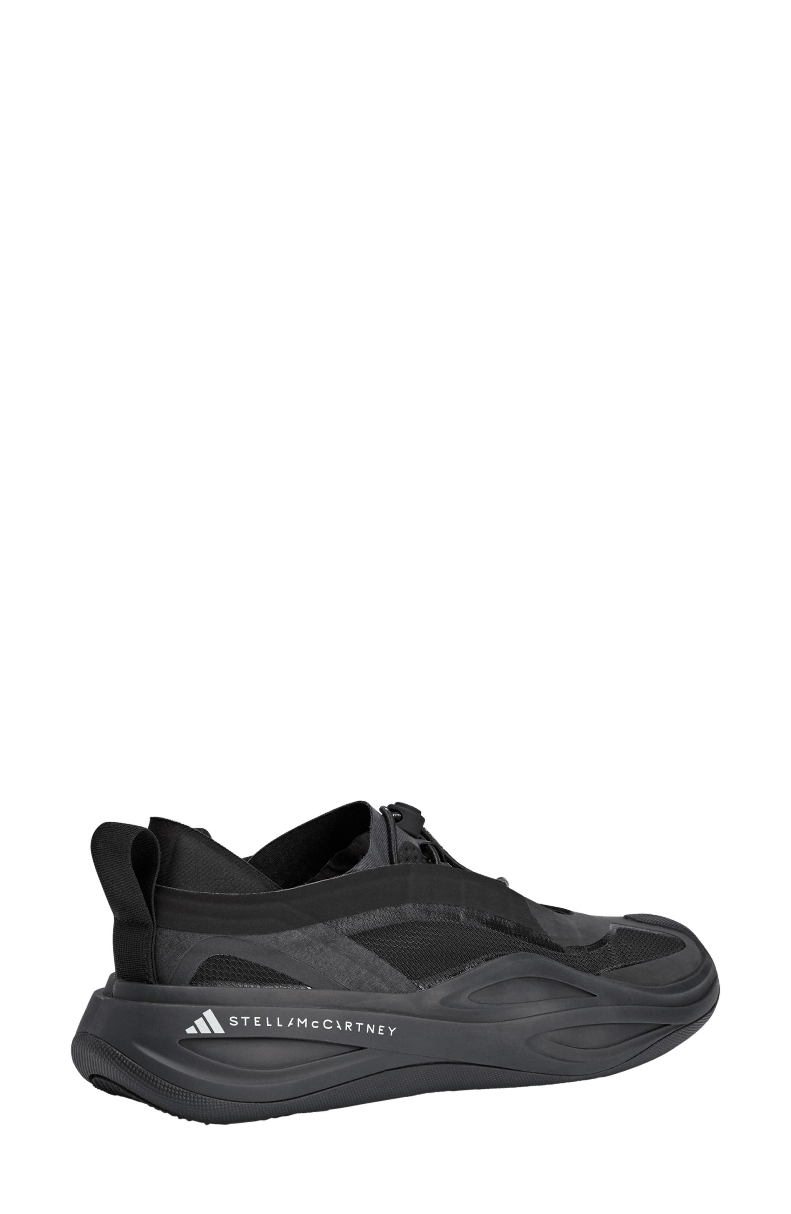 adidas by Stella McCartney Sportswear Low Ground Sneaker, Alternate, color, Black/ Utility Black/Black