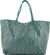 Pre-Owned Goyard Saint Louis Tote Coated Canvas GM