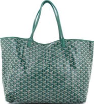 Pre-Owned Goyard Saint Louis Tote Coated Canvas GM