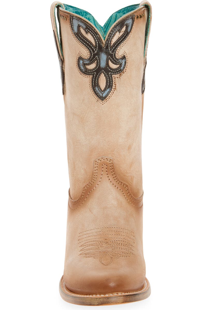 CORRAL Embroidered Overlay Western Boot, Alternate, color,