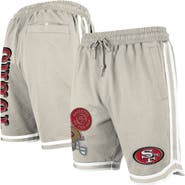 New Era Men's New Era Light Beige San Francisco 49ers Stone Multi Patch Shorts
