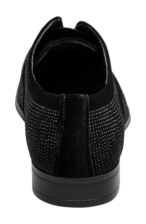 Stacy Adams Starleigh Rhinestone Slip-on Loafer In Black