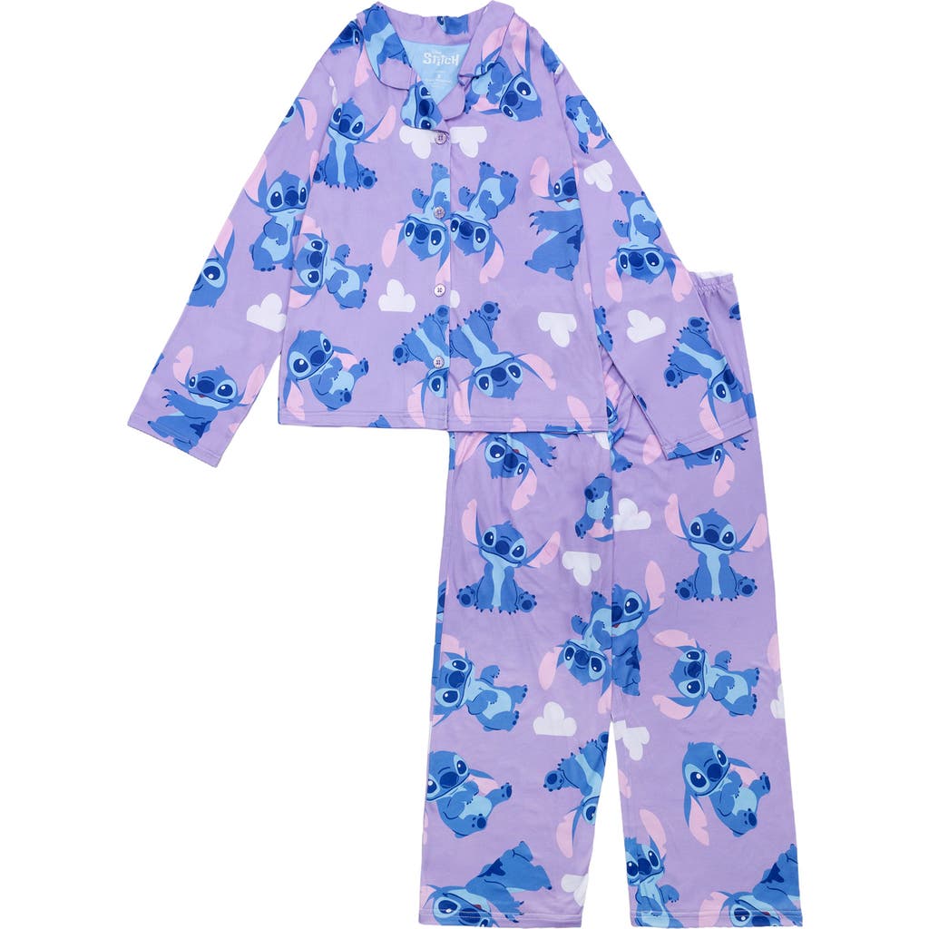 Ame Kids' Stitch Long Sleeve Pajamas In Multi