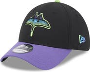New Era Men's New Era Black Tampa Bay Rays 2024 City Connect 39THIRTY Flex Fit Hat