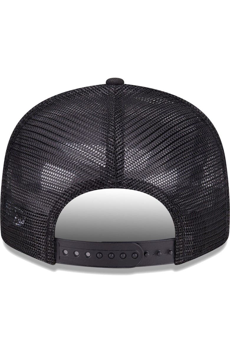 New Era Men's New Era Black USWNT Logo Classic 9FIFTY Trucker Snapback Hat, Alternate, color,