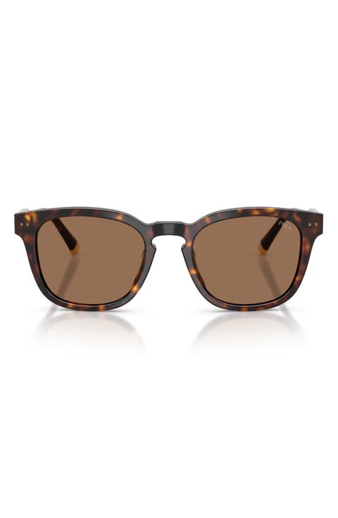 52mm Square Sunglasses