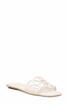 Stuart Weitzman Jasmine Cutout Slide Sandal