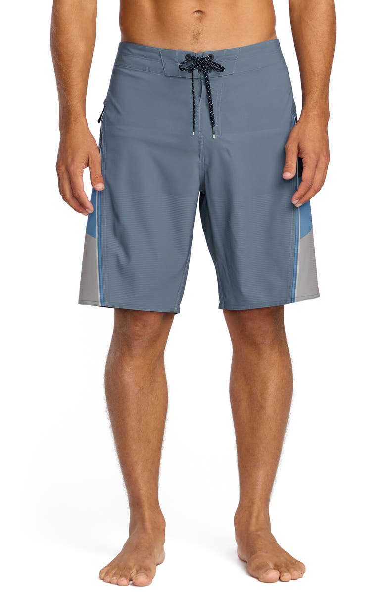 Billabong Straddie Airlite Board Shorts, Main, color, Navy