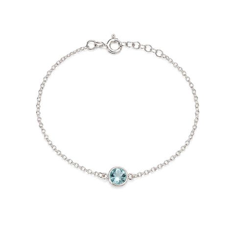Single Birthstone Bracelet