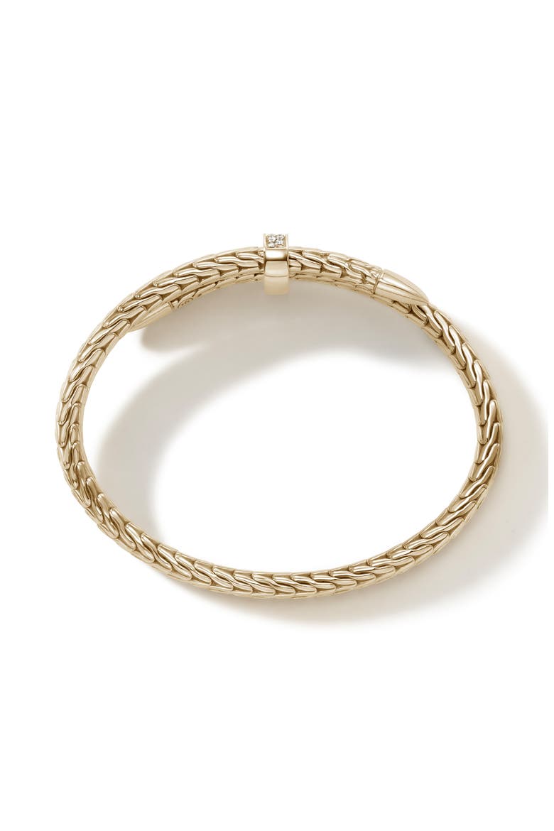 Spear Coil Choker, Diamonds, Alternate, color, 14K YELLOW GOLD