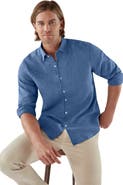 Robert Talbott Morgan Linen-Cotton Shirt