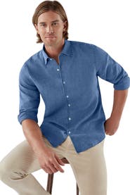 Robert Talbott Morgan Linen-Cotton Shirt