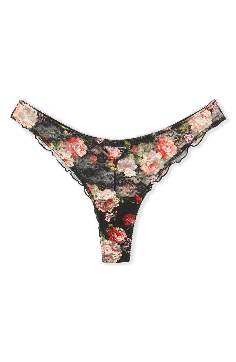 Etam Euphemisme Tanga, Alternate, color, Black