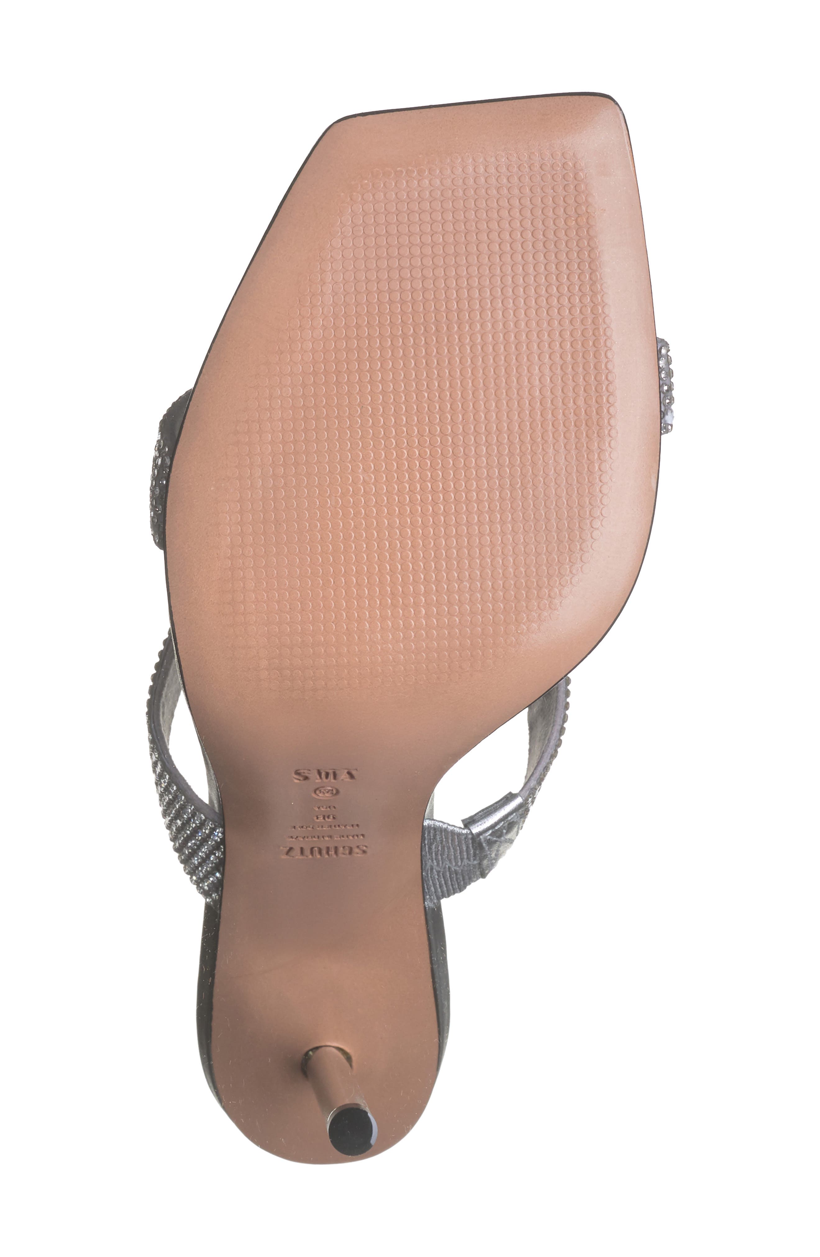 Schutz Liam Rhinestone Slide Sandal, Alternate, color, 